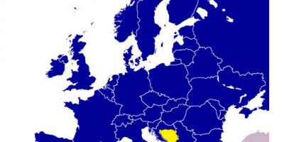 Քարտեզ-Բոսնիա և Եվրոպայի